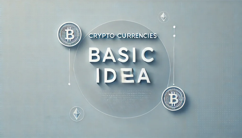 Crypto Currencies Basic Idea