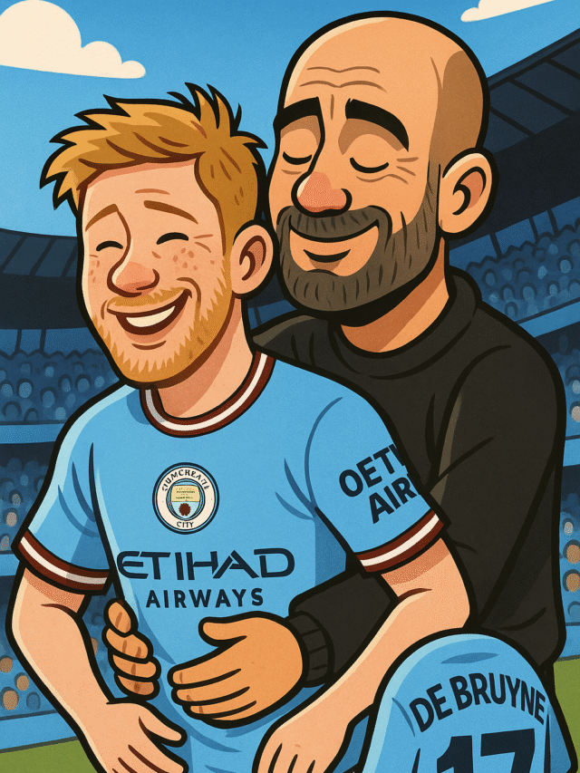 Cherishing De Bruyne & Pep Guardiola