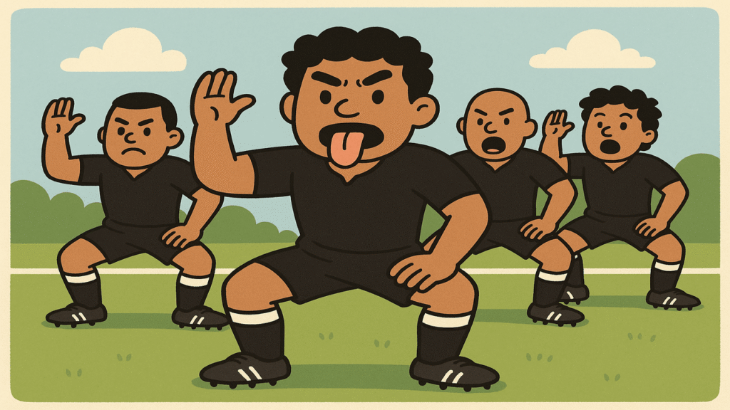Maori Haka Dance
